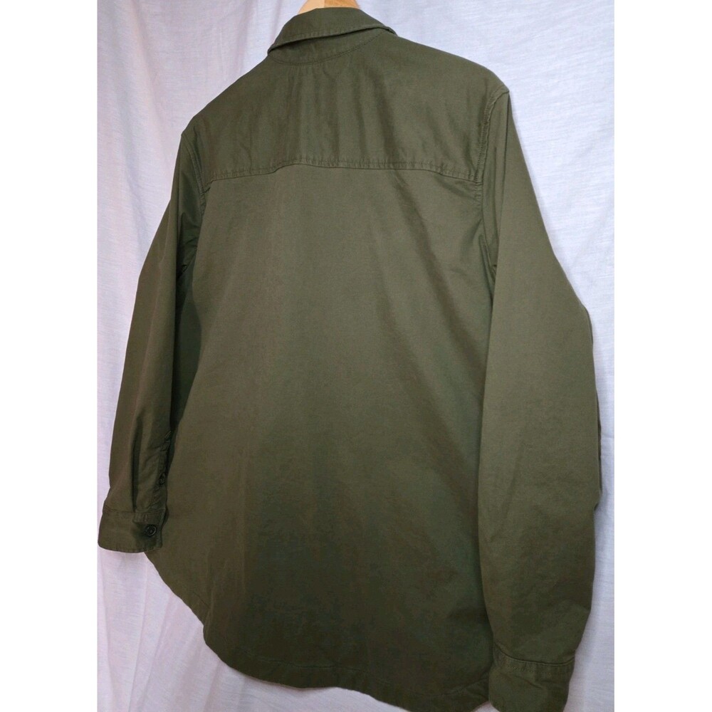 Carhartt Rugged Flex Women's Shirt Jacket Olive Green Loose Fit XL Utility - Picture 6 of 9